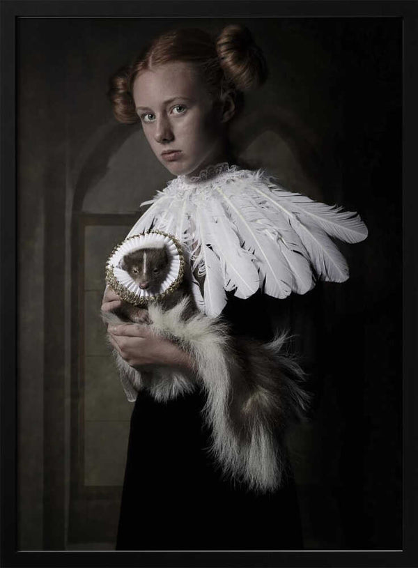 Tablou înramat „My sweet skunk friens” de Carola Kayen-Mouthaan