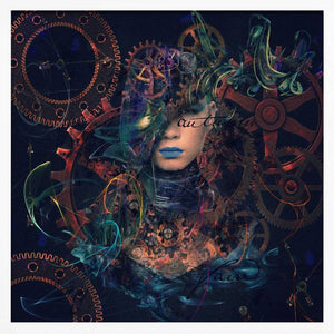 Tablou înramat „Reincarnation” de Natalia Simongulashvili   ( NATALIORION )