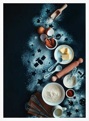 Tablou înramat „Baking for stargazers” de Dina Belenko