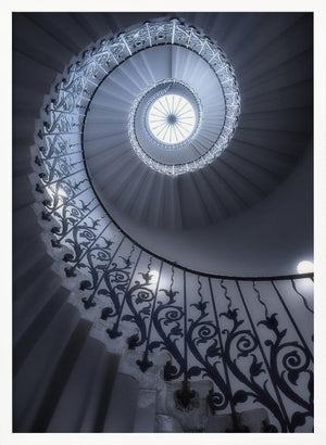 Tablou înramat „Tulip Stairs” de Massimo Cuomo