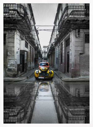 Tablou înramat „Classic old car in Havana, Cuba” de Svetlin Yosifov