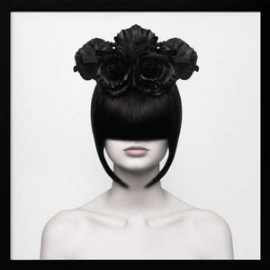 Tablou înramat „Black Widow” de Martina Nemcekova EP