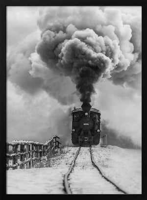 Tablou înramat „Old train” de Sveduneac Dorin Lucian