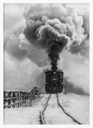 Tablou înramat „Old train” de Sveduneac Dorin Lucian