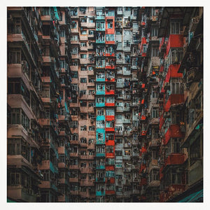 Tablou înramat „Apartments in Hong Kong” de AN POTO