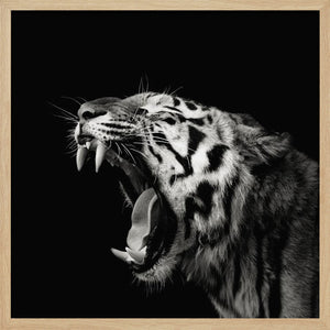 Tablou înramat „Primal Yawn #4” de Christian Meermann