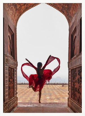 Tablou înramat „Taj Mahal's Heart” de Lin Jing