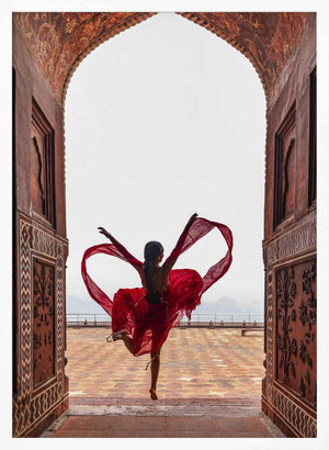 Tablou înramat „Taj Mahal's Heart” de Lin Jing