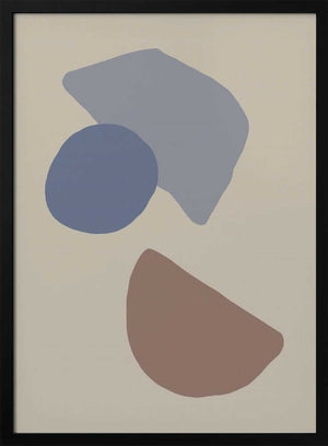 Tablou înramat „Organic Shapes 04” de Pictufy Studio