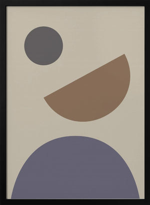 Tablou înramat „Geometrical Shapes” de Pictufy Studio