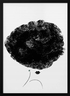 Tablou înramat „Ballerina Hair” de Pictufy Studio II