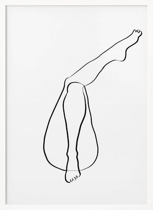 Tablou înramat „Legs” de Pictufy Studio II