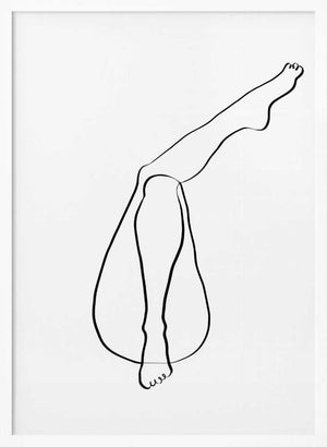 Tablou înramat „Legs” de Pictufy Studio II