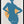 Tablou înramat „Blue Woman” de Pictufy Studio II