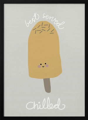 Tablou înramat „Chilled Ice Cream” de Pictufy Studio II