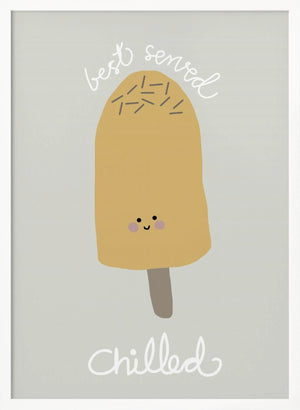 Tablou înramat „Chilled Ice Cream” de Pictufy Studio II