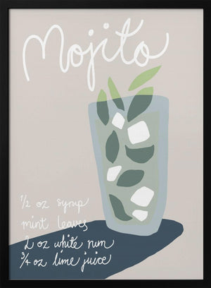 Tablou înramat „Mojito” de Pictufy Studio II