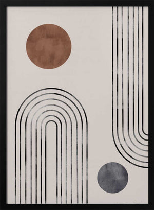 Tablou înramat „Archs and Buds” de Pictufy Studio II