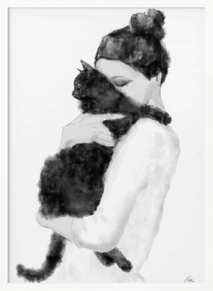 Tablou înramat „Cat Lover” de Pictufy Studio II