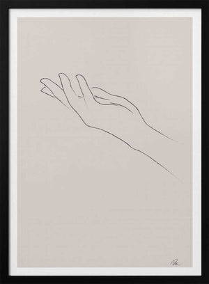Tablou înramat „Hand Drawing” de Pictufy Studio II