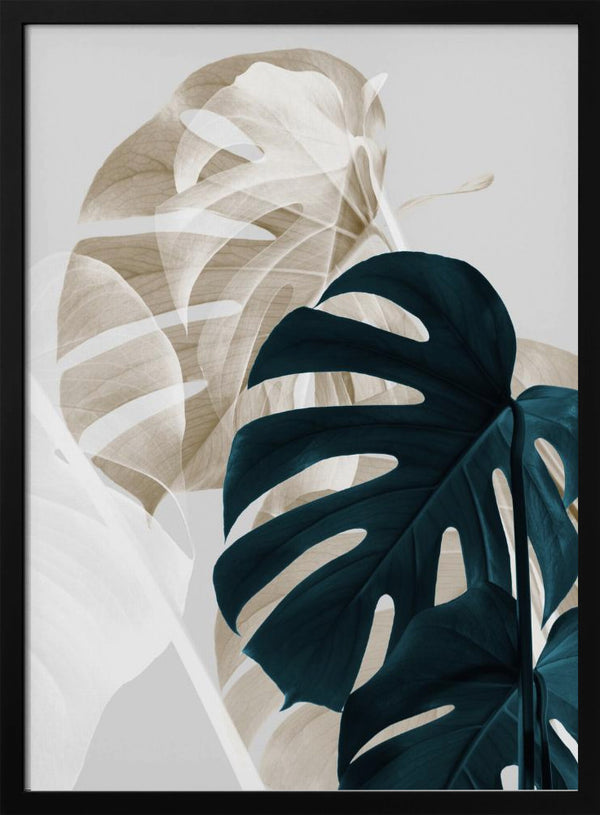 Tablou înramat „Monstera Creative 05” de Pictufy Studio III