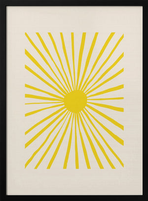 Tablou înramat „The Sun” de Pictufy Studio