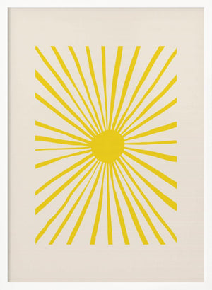 Tablou înramat „The Sun” de Pictufy Studio