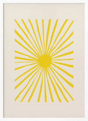Tablou înramat „The Sun” de Pictufy Studio