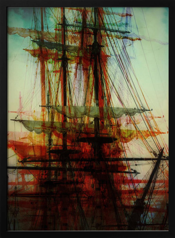 Tablou înramat „The beautiful sea” de Bastian Kienitz