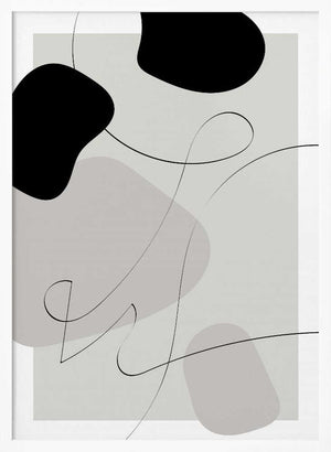Tablou înramat „Shapes Autograph” de Pictufy Studio II