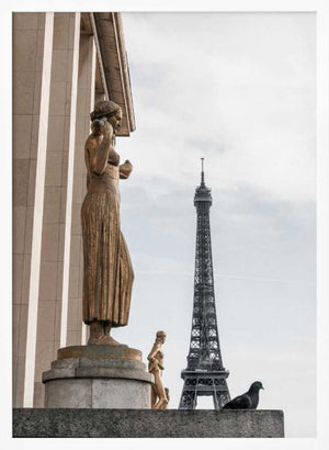 Tablou înramat „Eiffel Tower Paris” de Pictufy Studio III