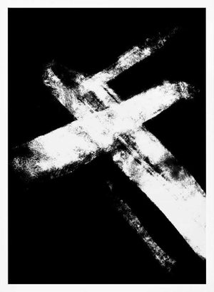 Tablou înramat „negatives_006_crossed” de Pictufy Studio II