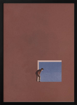 Tablou înramat „Curiosity” de Maarten Léon