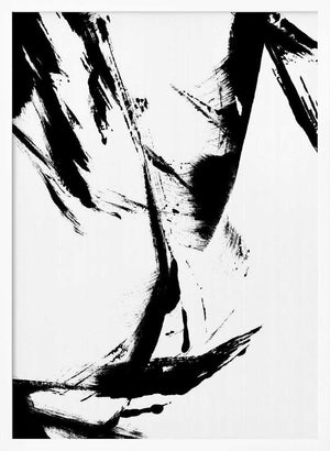 Tablou înramat „Ink Brush Flow” de uplusmestudio