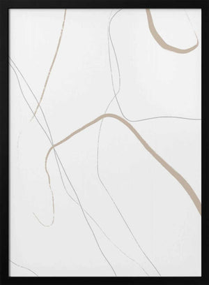 Tablou înramat „Subtle Flow Lines” de uplusmestudio