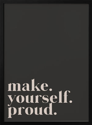 Tablou înramat „Motivational Phrase” de uplusmestudio