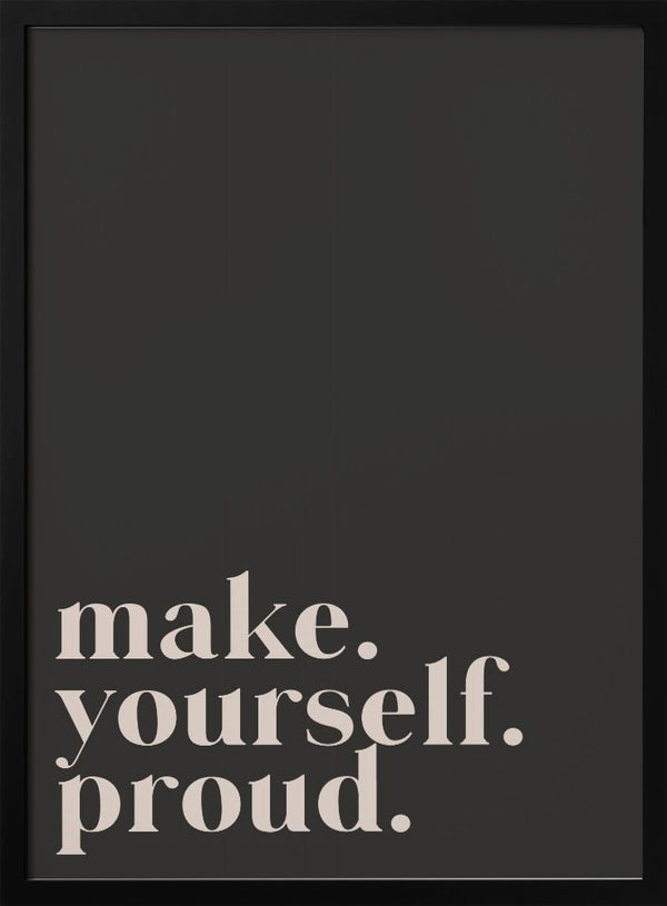 Tablou înramat „Motivational Phrase” de uplusmestudio