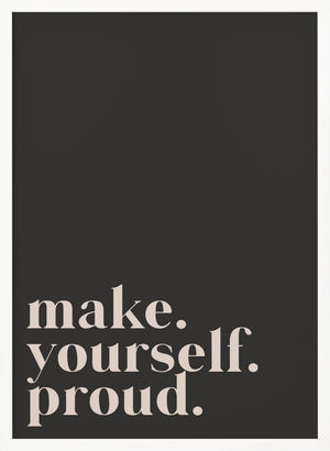 Tablou înramat „Motivational Phrase” de uplusmestudio
