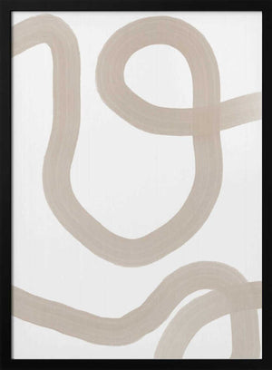 Tablou înramat „Gentle Serpentine Path” de uplusmestudio
