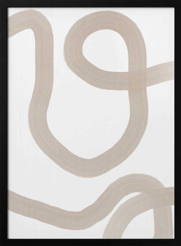 Tablou înramat „Gentle Serpentine Path” de uplusmestudio