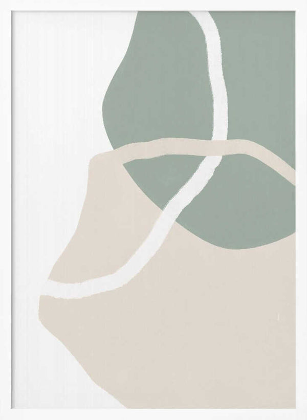 Tablou înramat „Abstract Earth Flow” de uplusmestudio