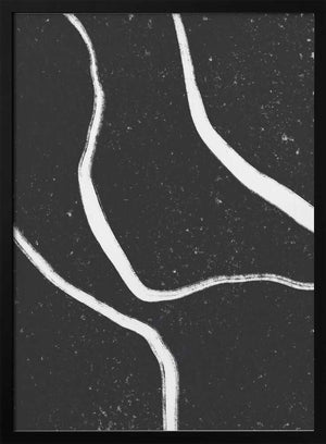 Tablou înramat „Monochrome Paths” de uplusmestudio