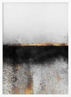 Tablou înramat „Soot And Gold” de Elisabeth Fredriksson