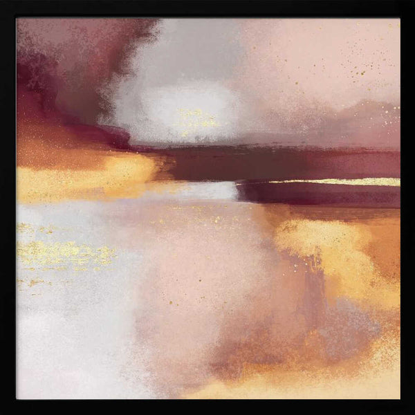 Tablou înramat „Burgundy Sunset” de Elisabeth Fredriksson