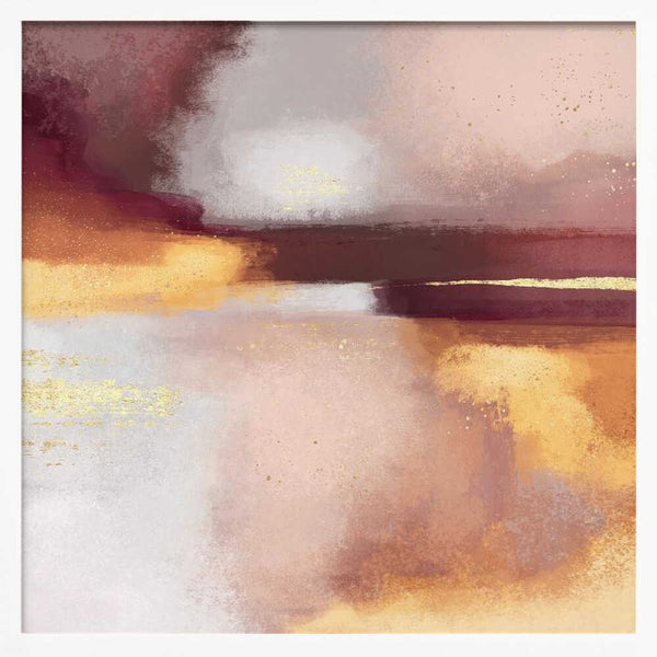 Tablou înramat „Burgundy Sunset” de Elisabeth Fredriksson