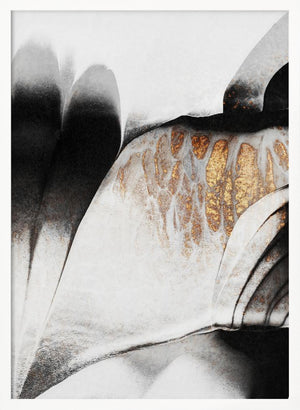 Tablou înramat „Gold Veins” de Elisabeth Fredriksson