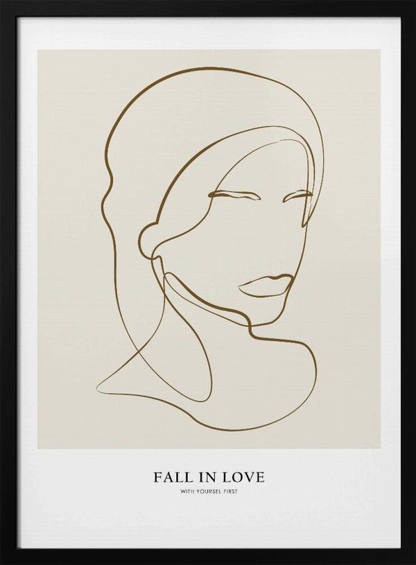 Tablou înramat „Woman portrait” de NKTN