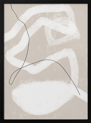 Tablou înramat „Organic Lines And Shapes” de uplusmestudio