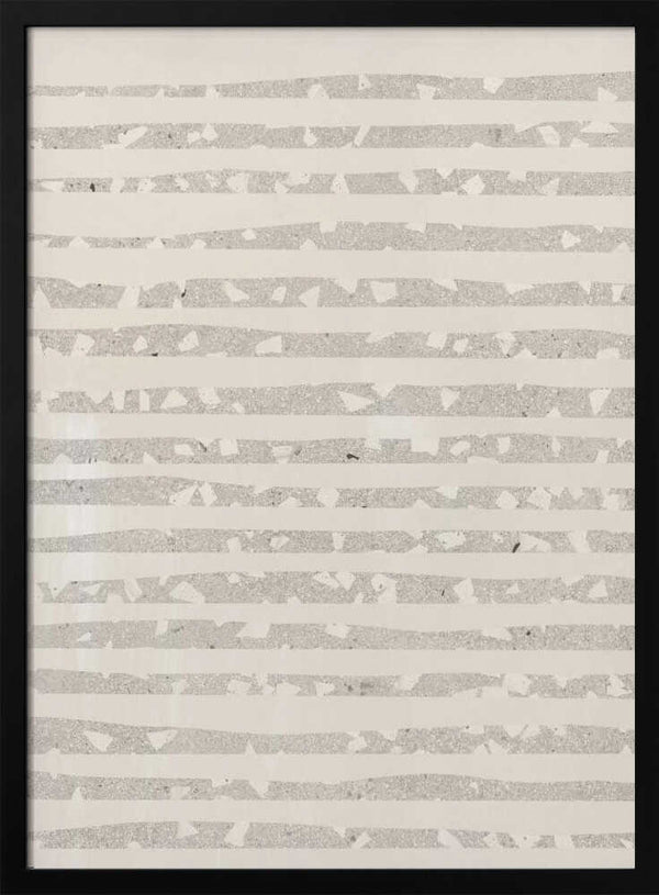 Tablou înramat „Fragmented Stripes” de uplusmestudio