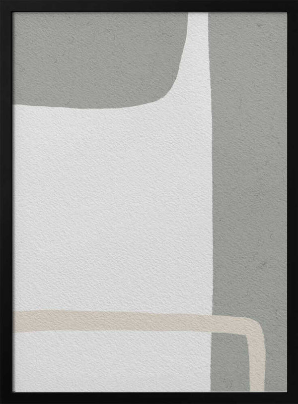 Tablou înramat „Abstract Design With Muted Tones” de uplusmestudio